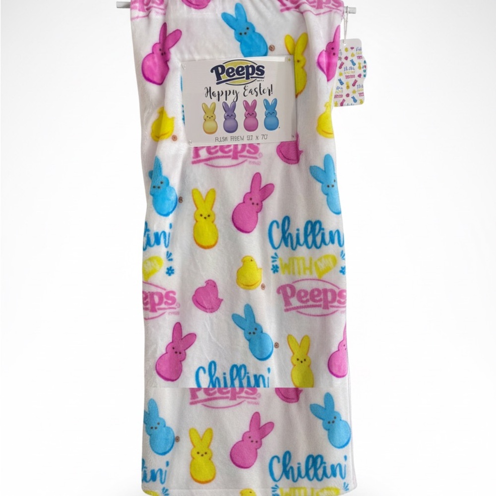 Peeps Fleece Blanket NWT
